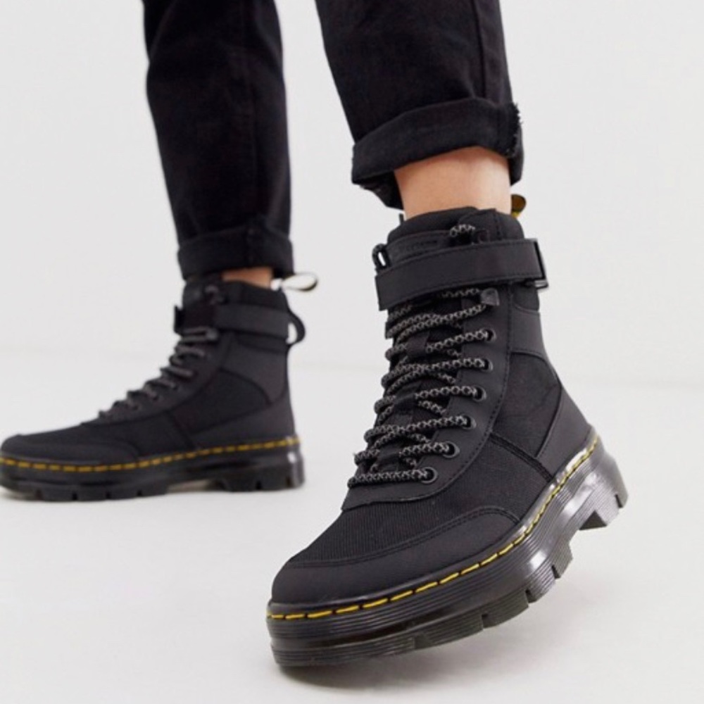 Dr Martens Combs Tech utility ankle boots in black